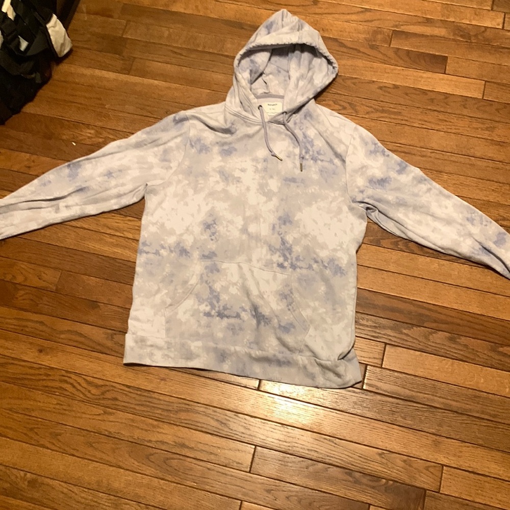 Blue/Purple/Light Green Tie-Dye Hoodie Old Navy XL